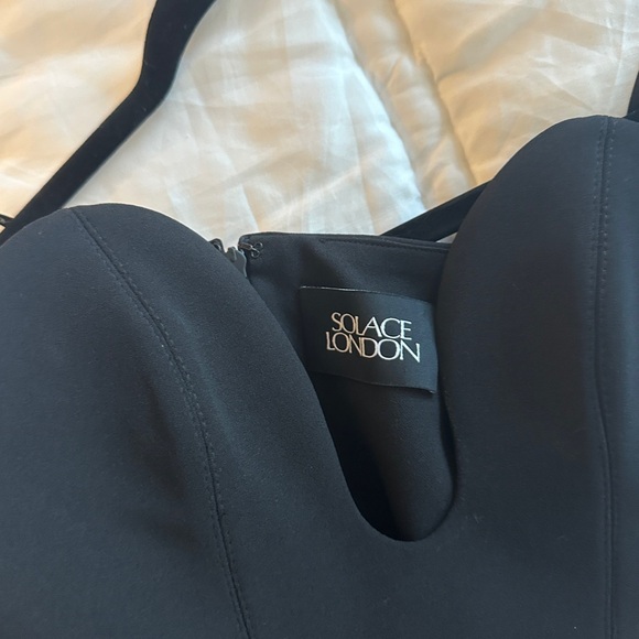 Solace London Black Bodycon Cocktail Dress - Picture 4 of 4